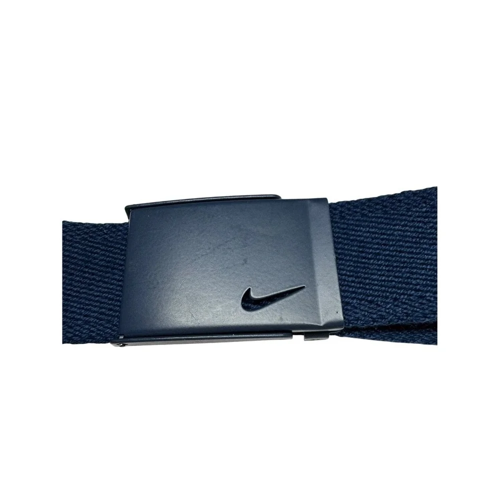 Nike Mens Webbing Golf Belt One Size Fits Most Blue